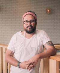 Chef Fermin Nunez at Suerte in Austin, Texas
