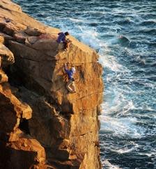 Rock climbers