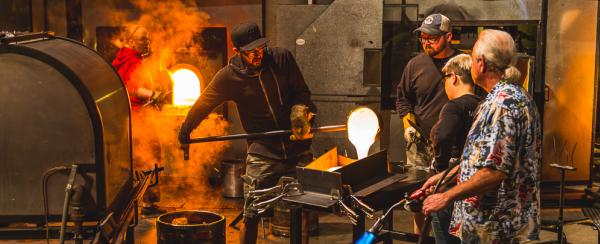 Hot Shop Artist at Museum of Glass