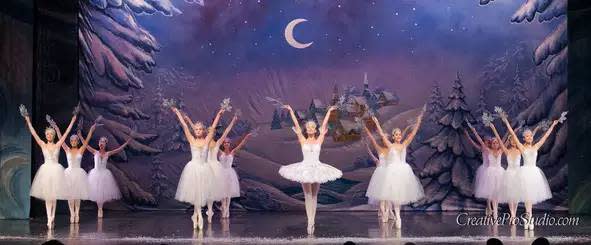 Snowflake Scene from The Nutcracker