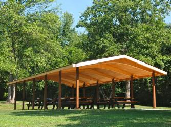 Sodalis Nature Park picnic shelter