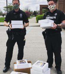 Huber's Donation Covid Snack Boxes