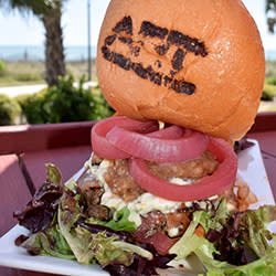 60 Bites - ART Burger Sushi - Walnut Chutney
