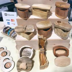 HBG Flea Wood Boxes