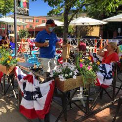 Outdoor Dining Downtown Masks
