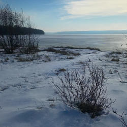 Big Glen Lake in Winter