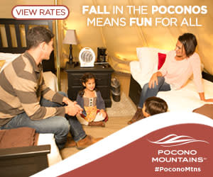 2019 Fall Marketing Campaign - Family Fun Online Banner Ad - Pocono Mountains Visitors Bureau