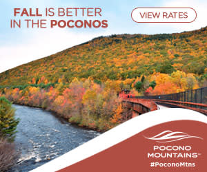 2019 Fall Marketing Campaign - Fall Scenery Online Banner Ad - Pocono Mountains Visitors Bureau