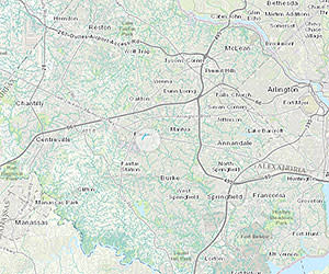 GIS Map of Fairfax County