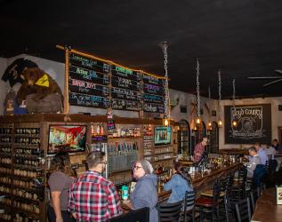 Floyd County Brewing bar
