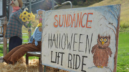 Sundance Halloween Lift Ride