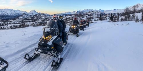 Snowmobiling Visit Anchorage