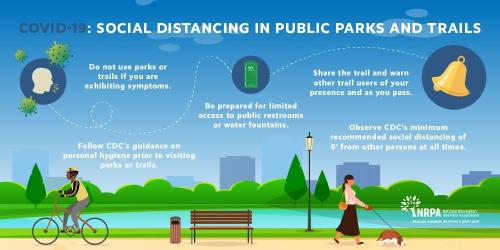 social distance in parks