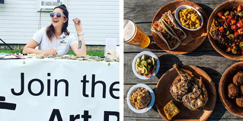 Sarah from the Stone Quarry Hill Art Park recommends Ray Brothers Barbeque