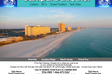 10 Campgrounds Rv Parks In Panama City Beach Beach Camping