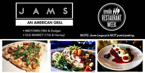 Jams 2019 Omaha Restaurant Week