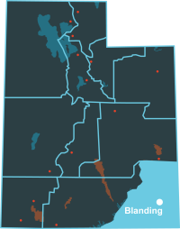 Monument Corner Region - Blanding