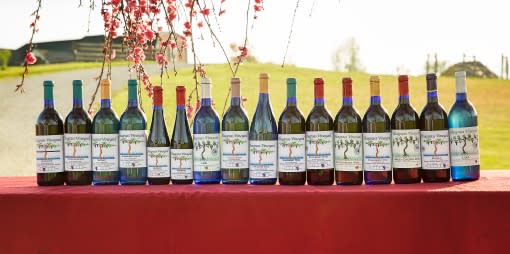 Bluegrass Vineyard wines