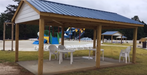 Pavilions at Sandy Beach Water Park