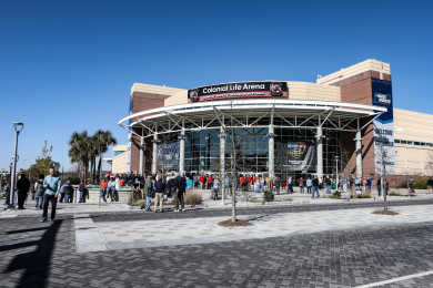Colonial Life Arena Front View
