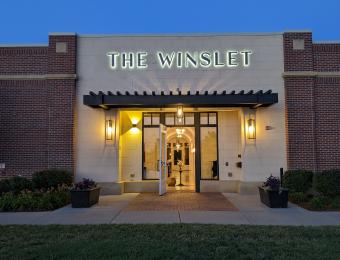 Night Shot of Front of The Winslet
