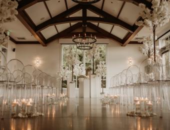 Styled Shoot in Ceremony Room