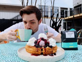 Little Lion Belgian waffle Visit Wichita