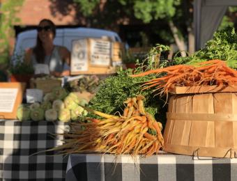 OT Farmer's Market carrots Visit Wichita
