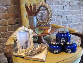 Bungalow 26 blue jars Visit Wichita