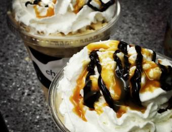 Churn Burn caramel drizzle Visit Wichita