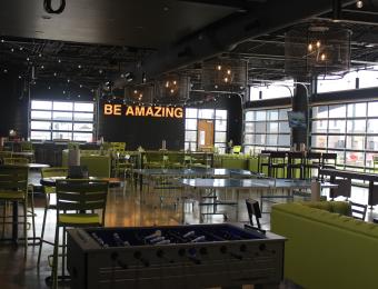 Chix/Pickle dining area Visit Wichita