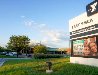 East YMCA Exterior Signage