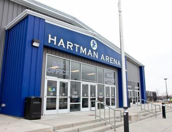 Hartman front entrance Visit Wichita