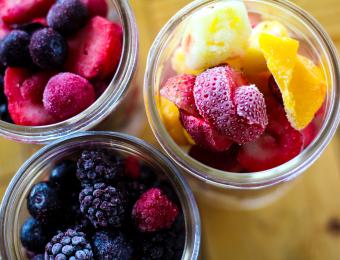 Ecclesia Fruit cups Visit Wichita