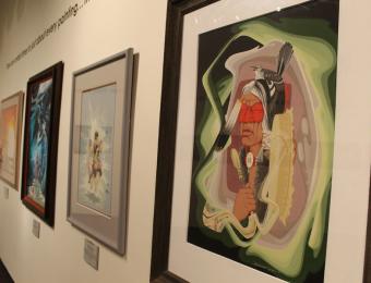 The Mid-America All-Indian Museum has an extensive collection of Blackbear Bosin's artwork.