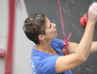 Bliss lady climber Visit Wichita