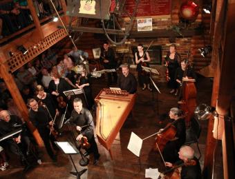 Chamber Music orchestra from above Visit Wichia