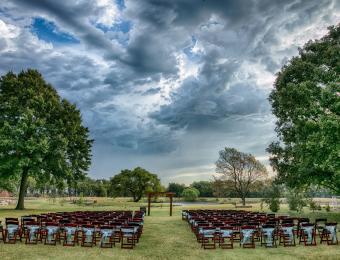 Prairie Hill outdoor wedding Visit Wichita