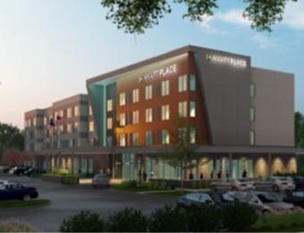 Hyatt Place outside Visit Wichita