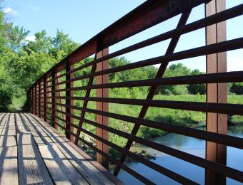 Pawnee Prairie Park Bridge