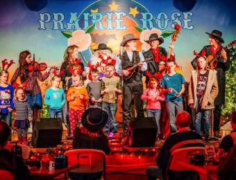Prairie Rose Christmas Visit Wichita