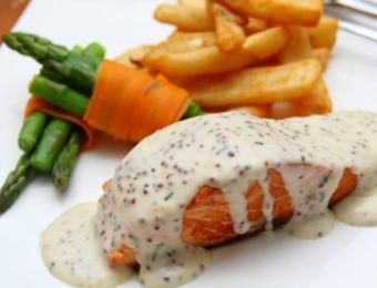 The Kitchen salmon Visit Wichita