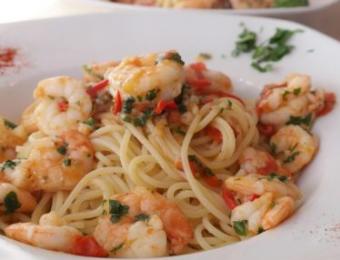 The Kitchen shrimp spaghetti Visit Wichita
