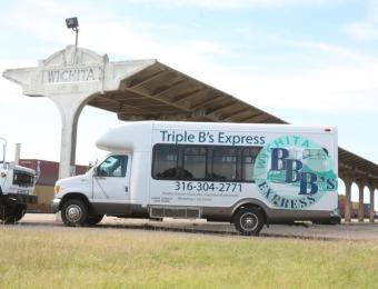 Triple B's Shuttle at Old RR Visit Wichita