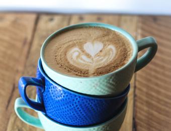 Ecclesia stacked cups Visit Wichita