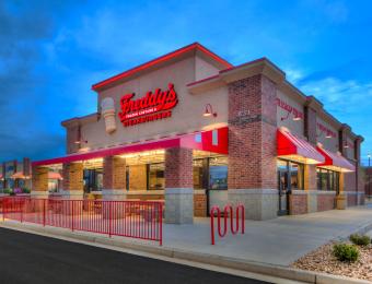 Freddy's storefront Visit Wichita