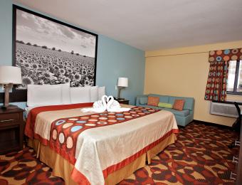 Super 8 Hotel Room