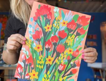 The Loud Cicade Painting