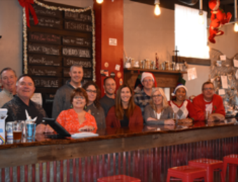 Third Place Bar & Staff Visit Wichita