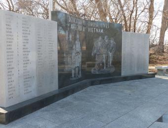 Veteran Park Vietnam Visit Wichita